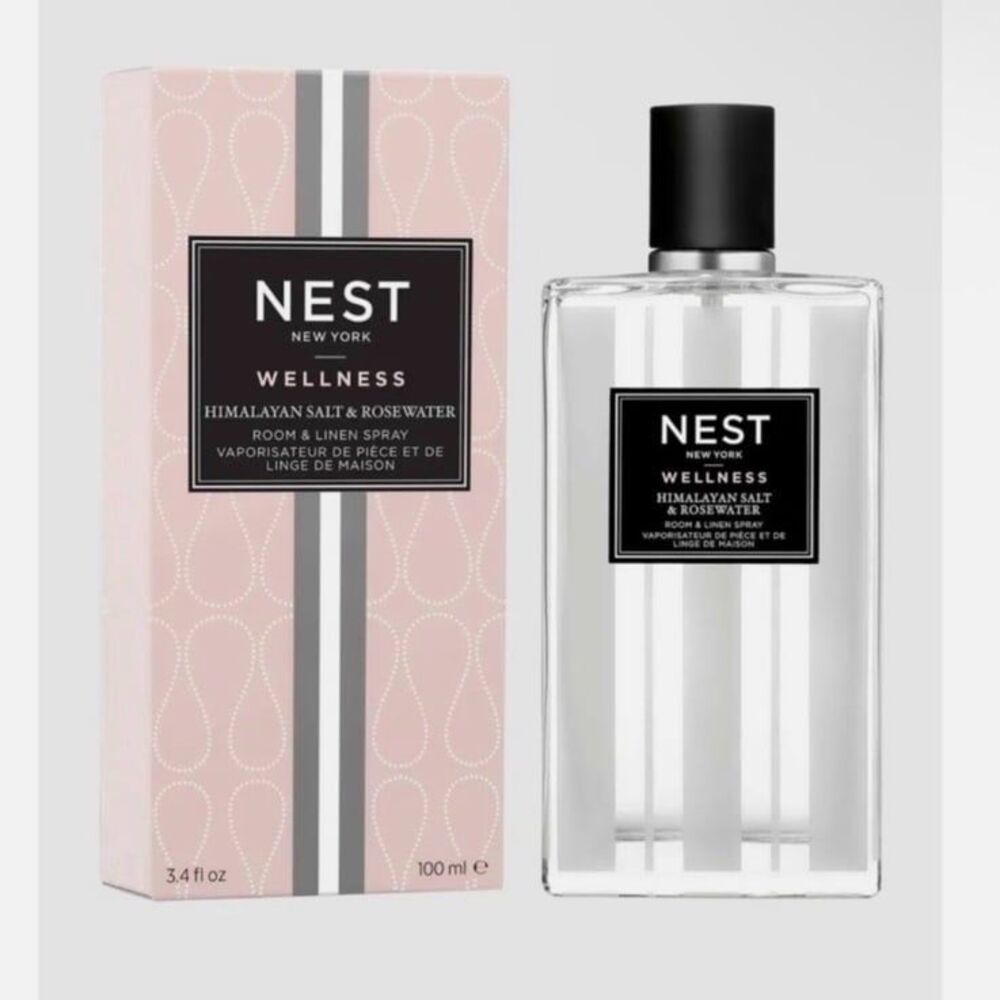 Nest New York Wellness Himalayan Salt & Rose Water Room & Linen Spray 3.4 fl oz
